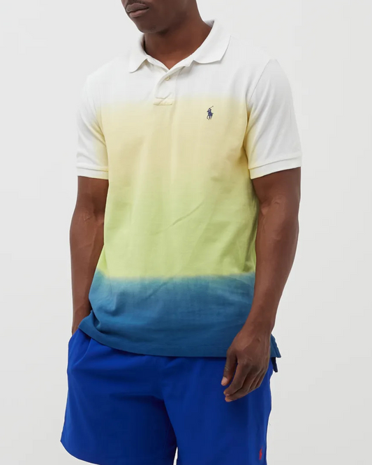 Polo Ralph Lauren Dip Dyed Mesh Polo Shirt - Custom Fit